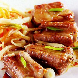 Các món về sườn lợn